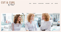 Desktop Screenshot of cut-and-curl.de